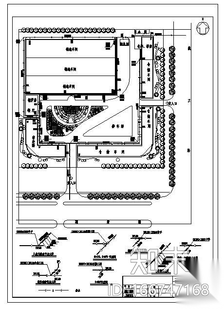 河北省某机械公司厂区工程综合管网施工图施工图下载【ID:166747168】