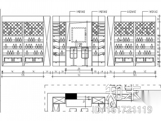 [湖北]精品高档简欧风格三层别墅室内装修施工图cad施工图下载【ID:161721119】