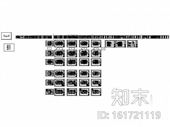 [湖北]精品高档简欧风格三层别墅室内装修施工图cad施工图下载【ID:161721119】