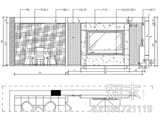 [湖北]精品高档简欧风格三层别墅室内装修施工图cad施工图下载【ID:161721119】