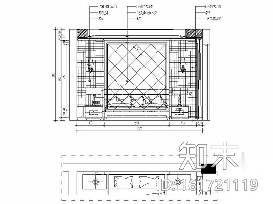 [湖北]精品高档简欧风格三层别墅室内装修施工图cad施工图下载【ID:161721119】