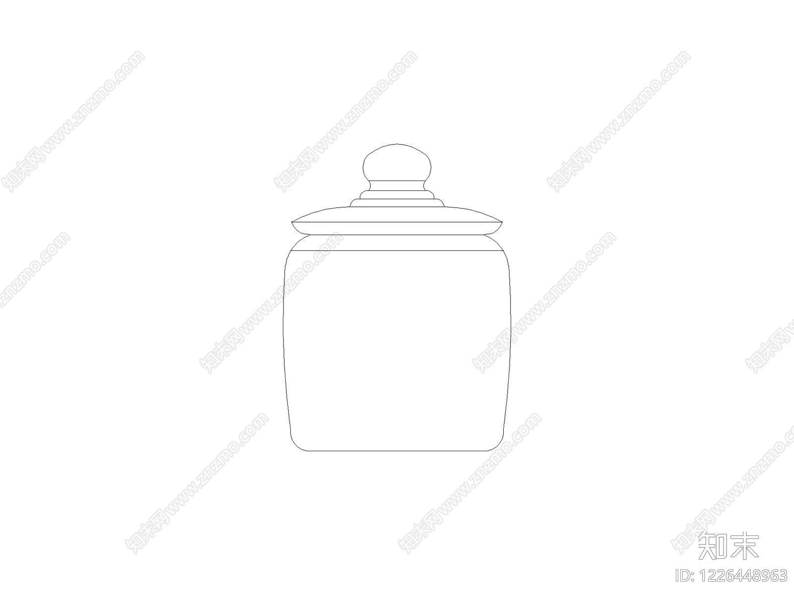 摆件cad施工图下载【ID:1226448963】