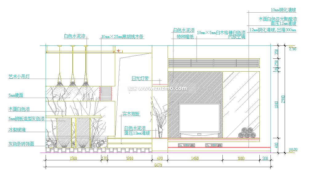 电视cad施工图下载【ID:180671118】