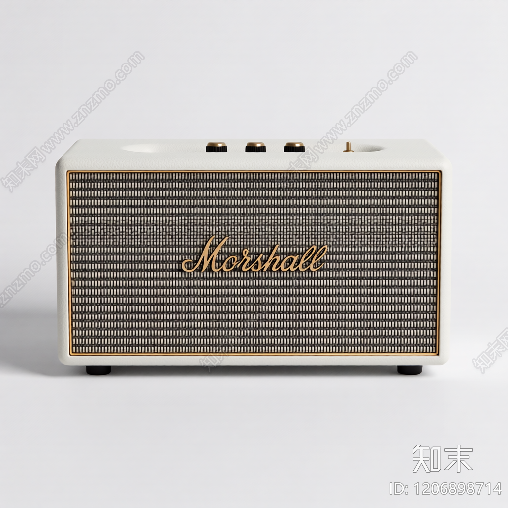 Marshall音箱3D模型下载【ID:1206898714】