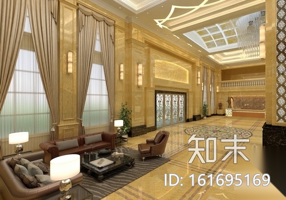 [广东]原创设计豪华欧式风格陶瓷展厅装修施工图（含效果...cad施工图下载【ID:161695169】