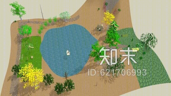 地形SU模型下载【ID:621706993】