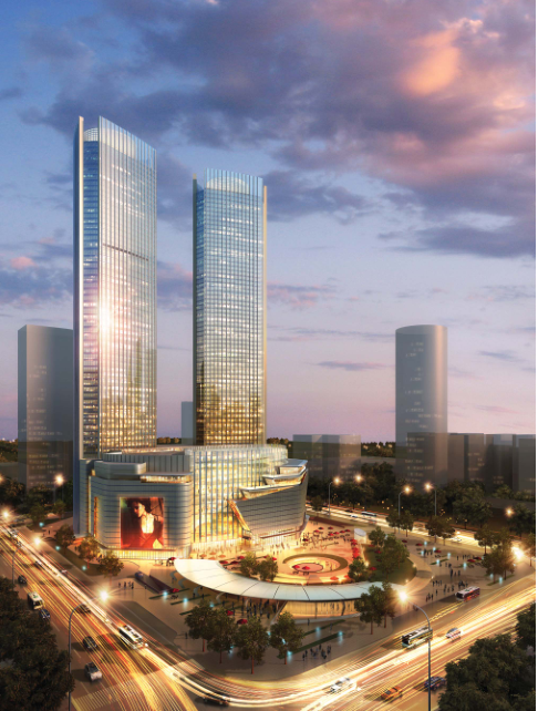 [浙江]超高层个中央国际广场CAD及方案设计全套图纸cad施工图下载【ID:149932184】