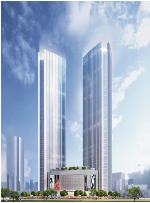 [浙江]超高层个中央国际广场CAD及方案设计全套图纸cad施工图下载【ID:149932184】