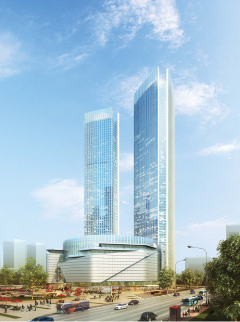 [浙江]超高层个中央国际广场CAD及方案设计全套图纸cad施工图下载【ID:149932184】