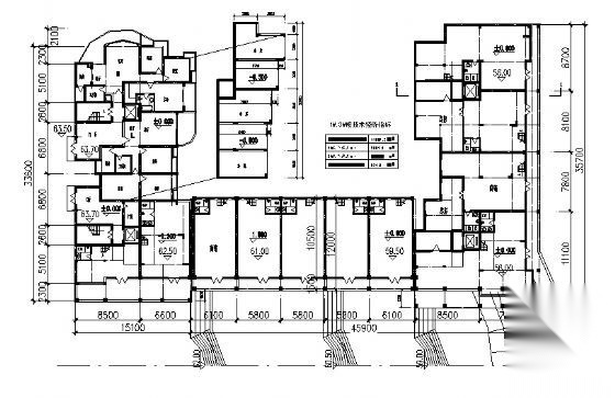 航运新村高层住宅建筑设计cad施工图下载【ID:149850182】