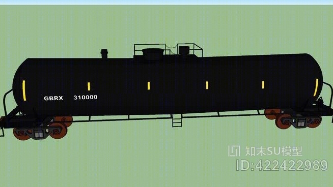 30000加仑油罐车SU模型下载【ID:422422989】