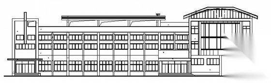 武汉市东西湖区某三层综合楼建筑施工图cad施工图下载【ID:167244110】