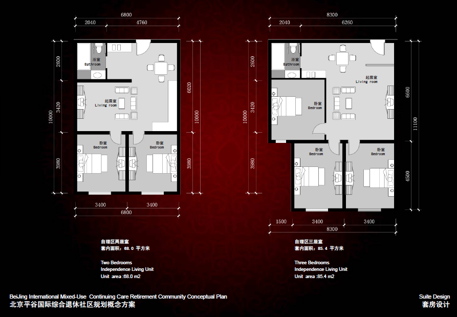 [北京]平谷国际综合退休社区规划概念方案文本cad施工图下载【ID:151730138】