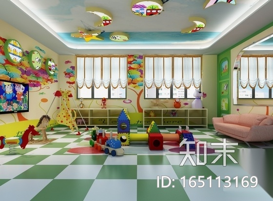 [原创]VIP特供童趣妇幼保健医院室内施工图（含高清效...施工图下载【ID:165113169】