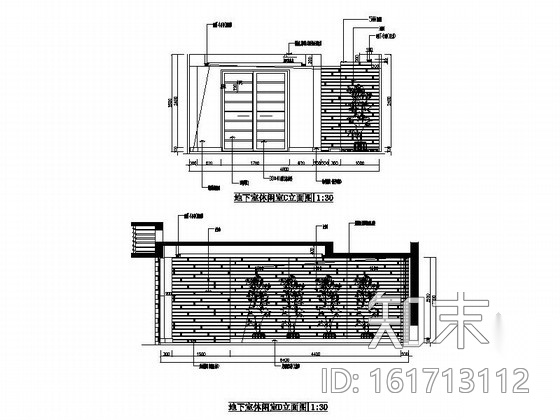 [厦门]新中式雅致两层别墅施工图（含效果图）cad施工图下载【ID:161713112】