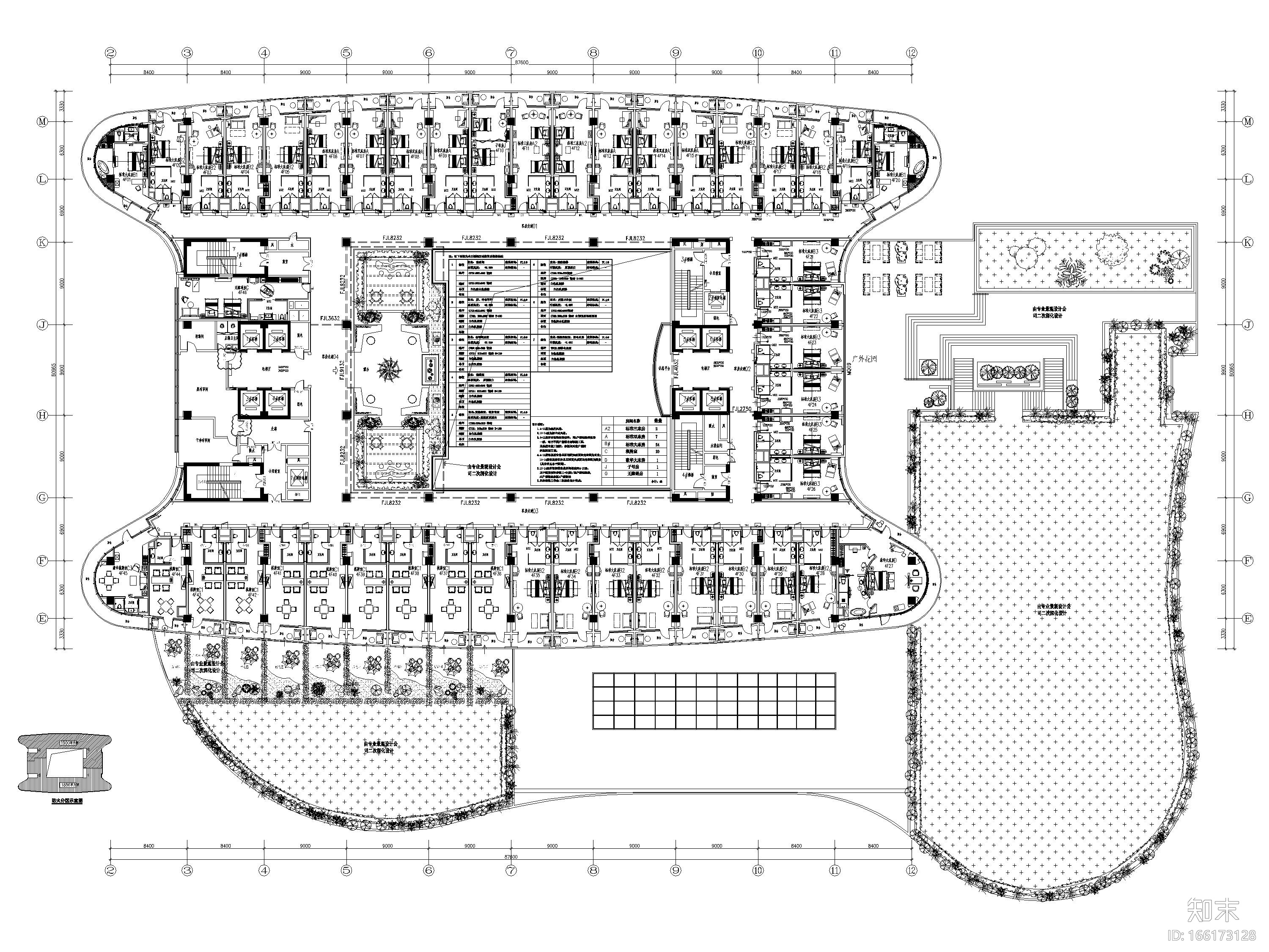 [重庆]江北旅客机场酒店装修设计全套施工图cad施工图下载【ID:166173128】