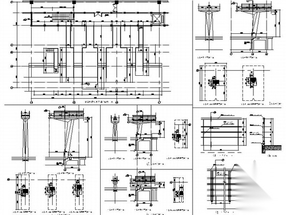 [江苏]现代风格游泳馆施工图（知名大学设计）cad施工图下载【ID:165612151】