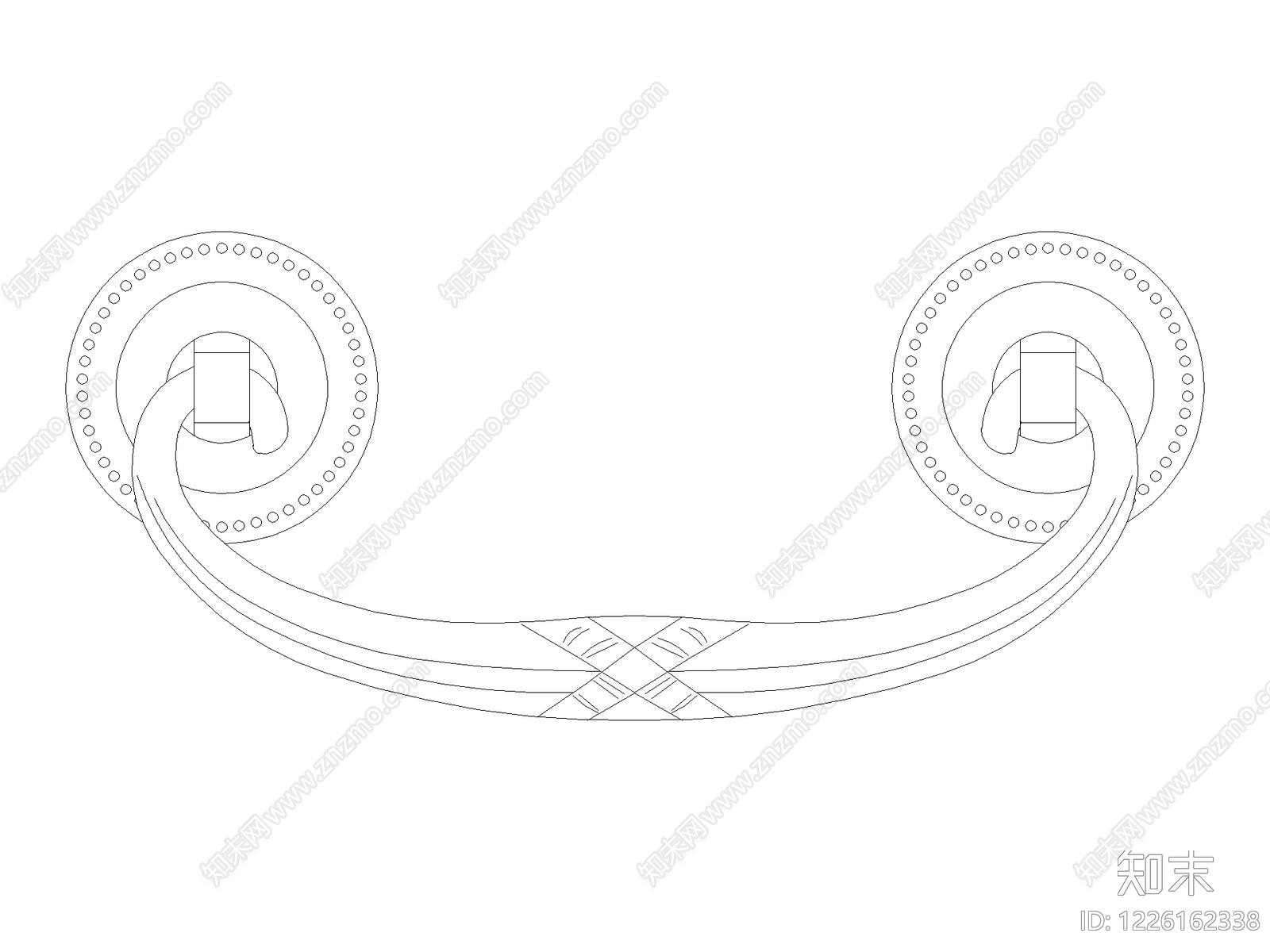 现代五金管件CAD图纸