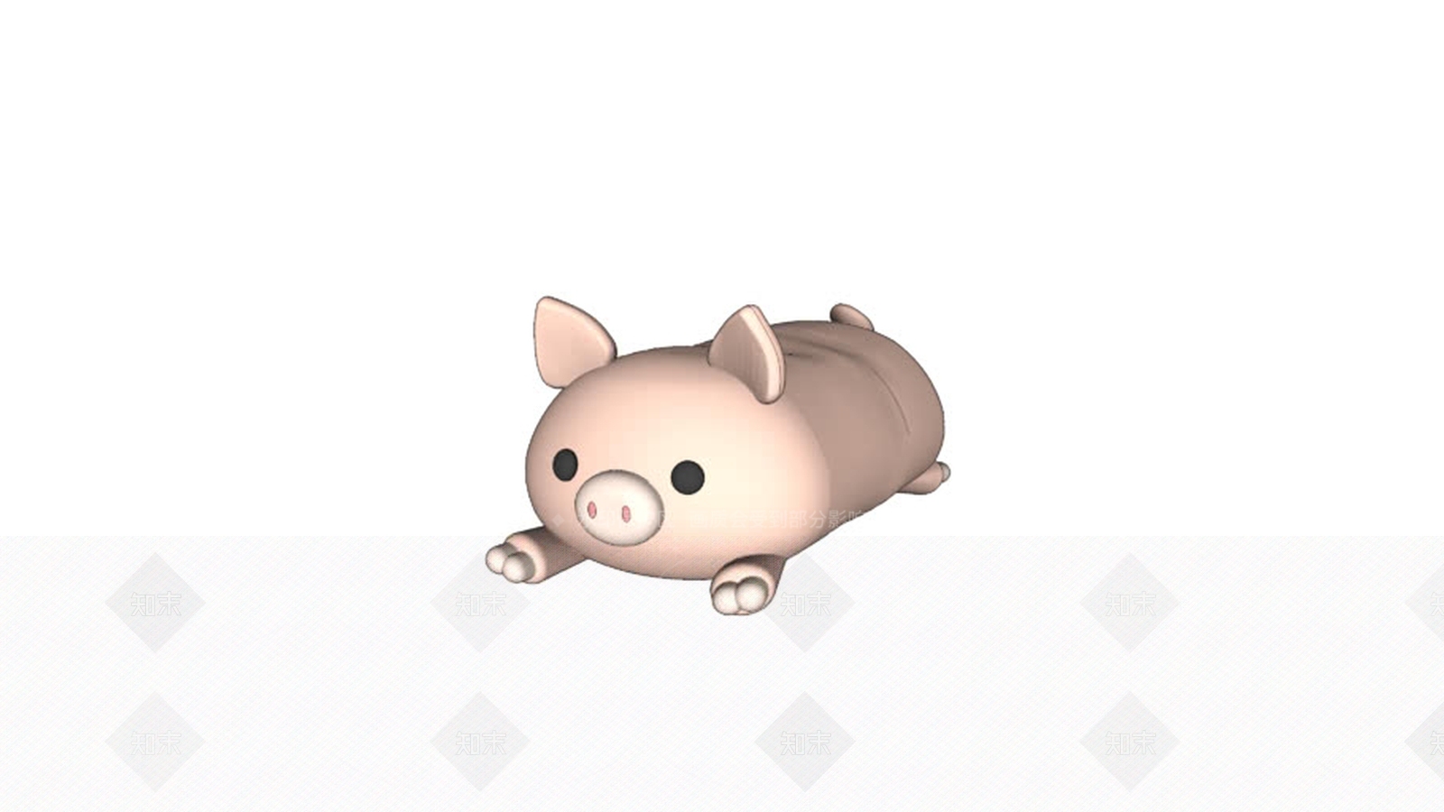 萨沙猪SU模型下载【ID:1162235500】