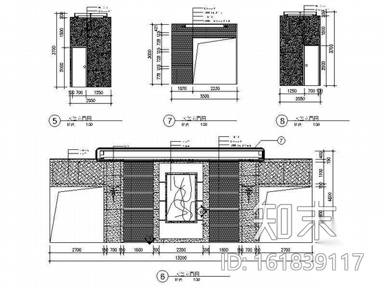 某集团办公室装饰图纸cad施工图下载【ID:161839117】