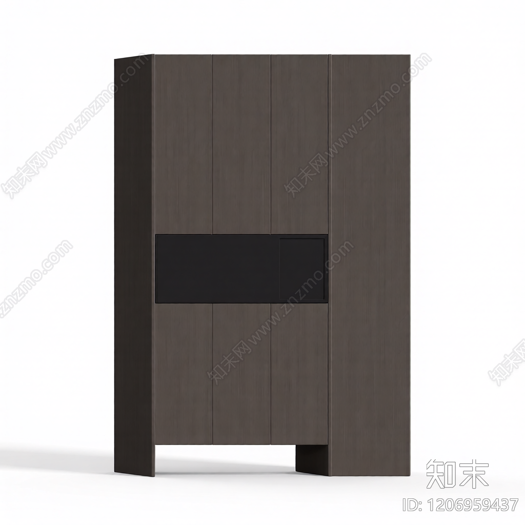 现代柜体组合3D模型下载【ID:1206959437】
