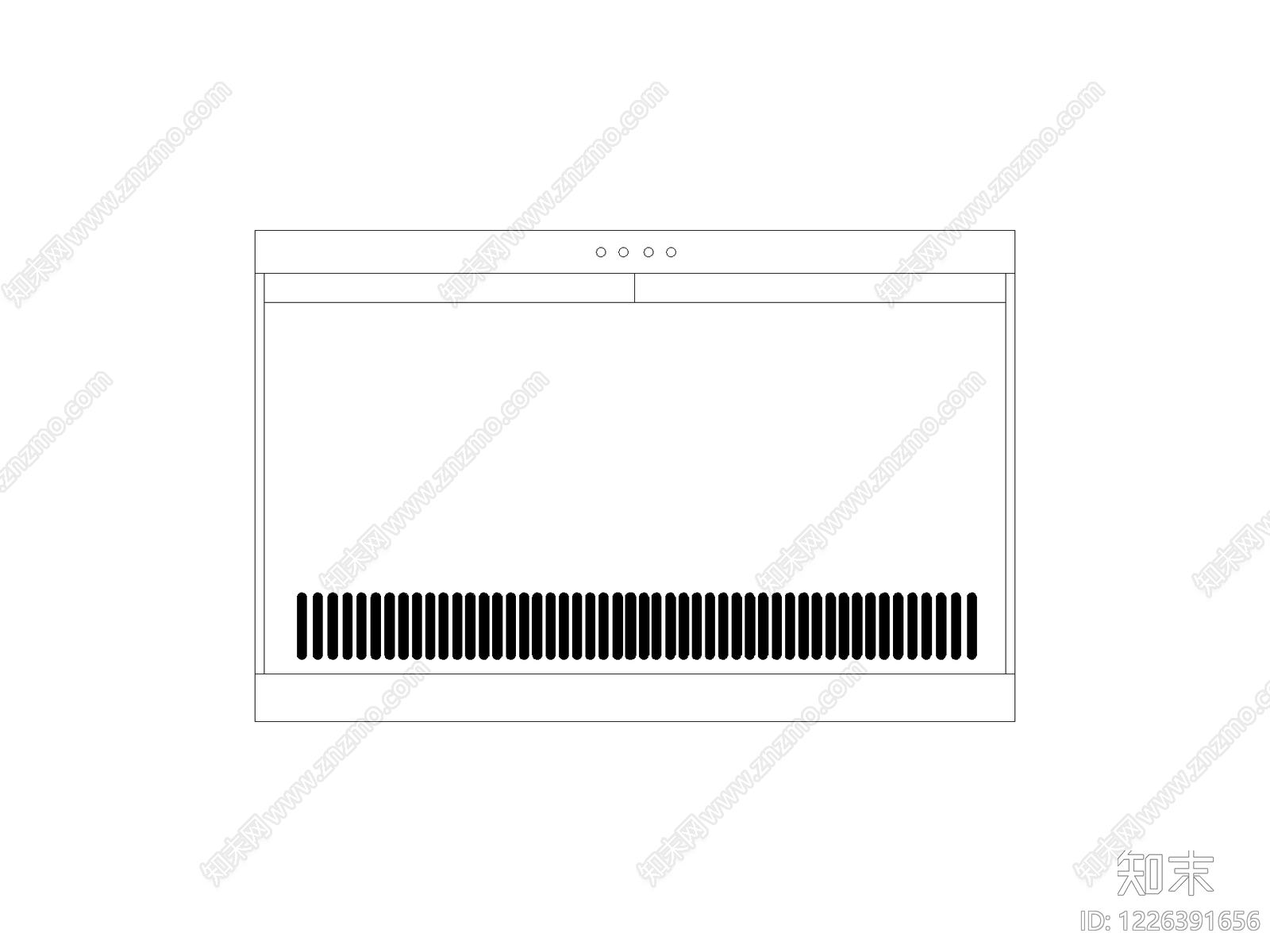厨房设施cad施工图下载【ID:1226391656】