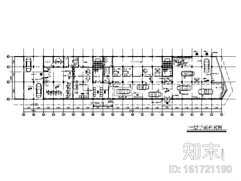 某4S店装修设计施工图施工图下载【ID:161721190】