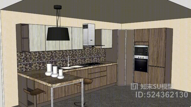 库西纳达夫卡宾娜SU模型下载【ID:524362130】