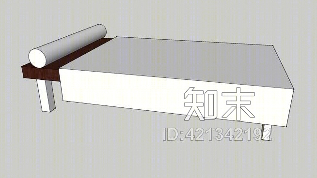 按摩床SU模型下载【ID:421342192】