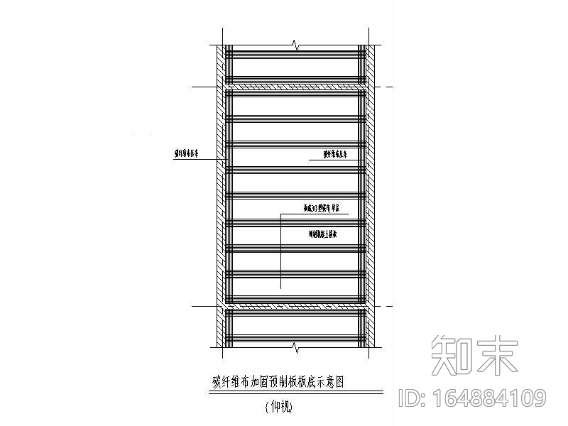 3层框架结构中学屋顶加建改造施工图(现4层)cad施工图下载【ID:164884109】