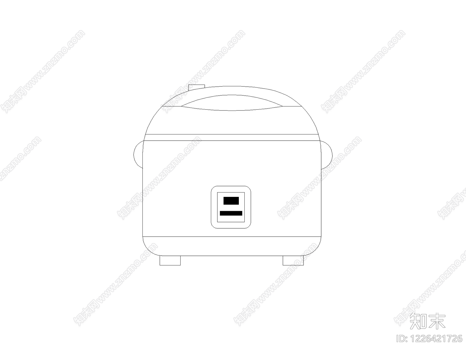 厨房设施CAD图纸