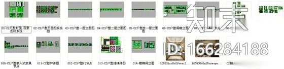 [浙江]优雅法式风格三层别墅样板间室内装修施工图（含...cad施工图下载【ID:166284188】