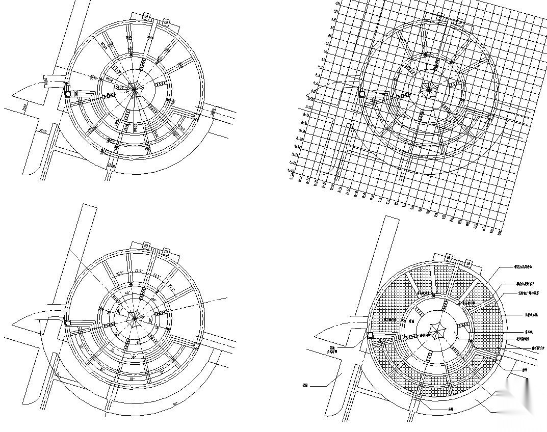 [北京]翠海明珠居住区全套景观施工图设计（园建CAD）cad施工图下载【ID:161022128】