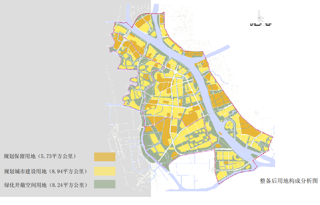[广东]广州白鹅潭地区滨水活力生活区城市设计方案（广...cad施工图下载【ID:151724168】