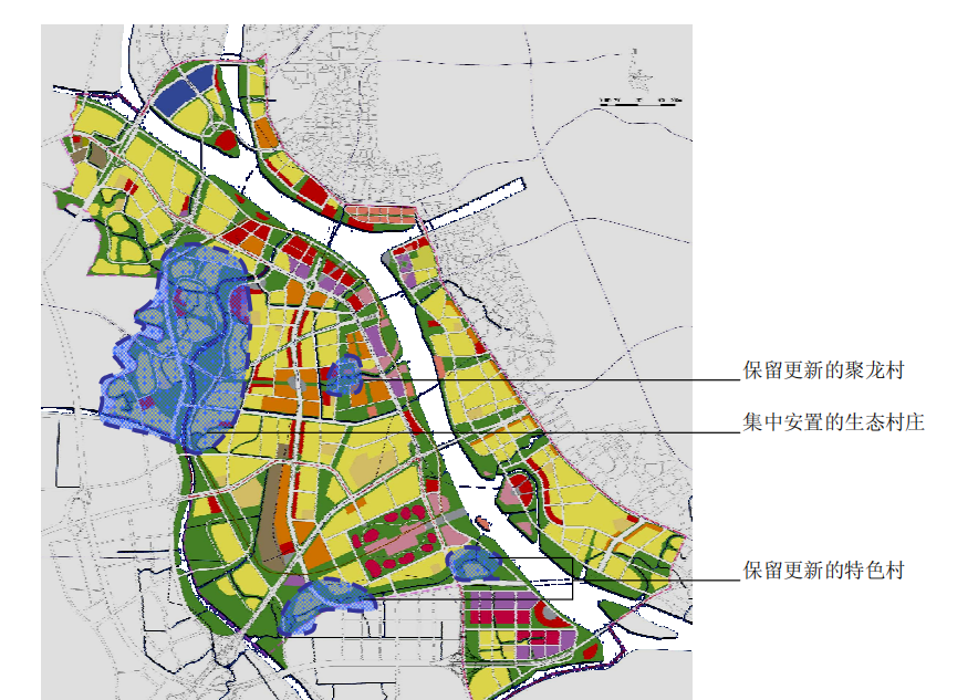 [广东]广州白鹅潭地区滨水活力生活区城市设计方案（广...cad施工图下载【ID:151724168】