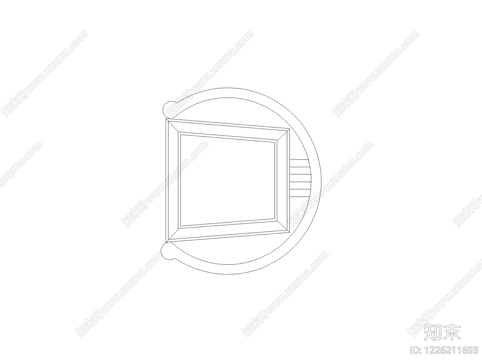 窗CAD图纸