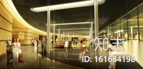 [济南]名师设计现代艺术中心装修图（含方案）cad施工图下载【ID:161684198】