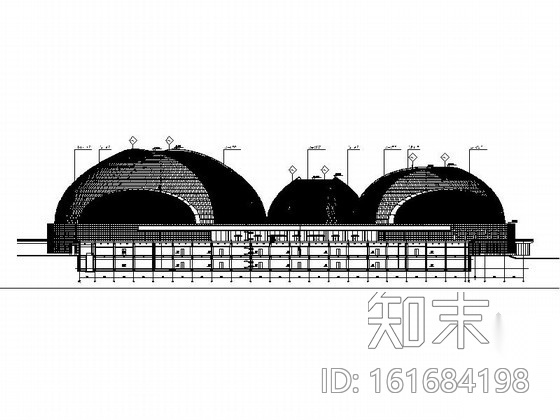 [济南]名师设计现代艺术中心装修图（含方案）cad施工图下载【ID:161684198】