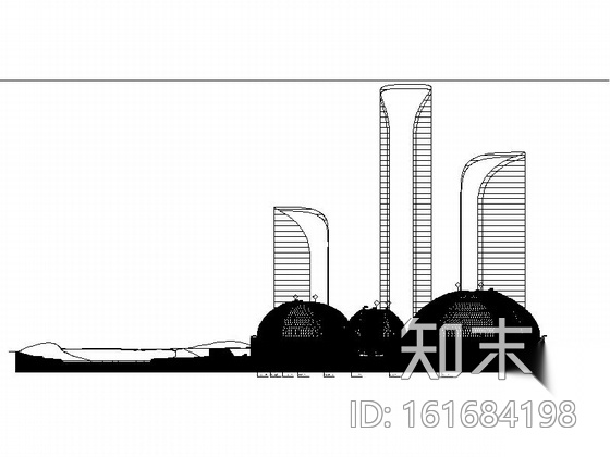 [济南]名师设计现代艺术中心装修图（含方案）cad施工图下载【ID:161684198】
