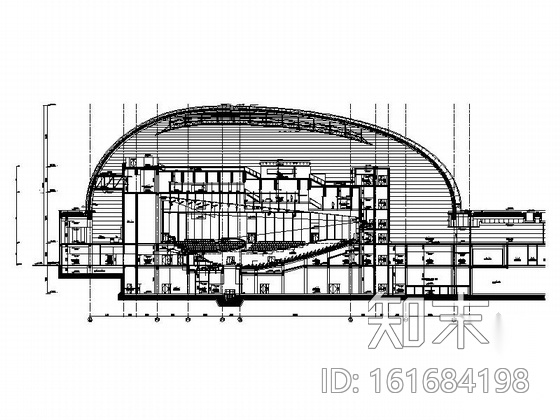 [济南]名师设计现代艺术中心装修图（含方案）cad施工图下载【ID:161684198】