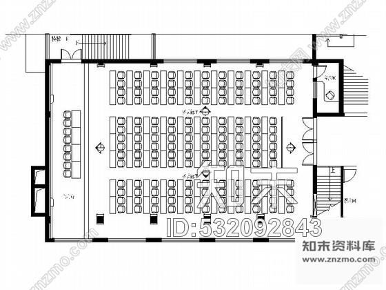 施工图上海某奢华酒店会议室装修图含效果cad施工图下载【ID:532092843】