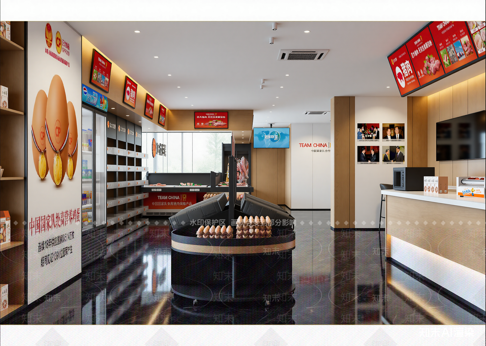 现代便利店3D模型下载【ID:1214964859】