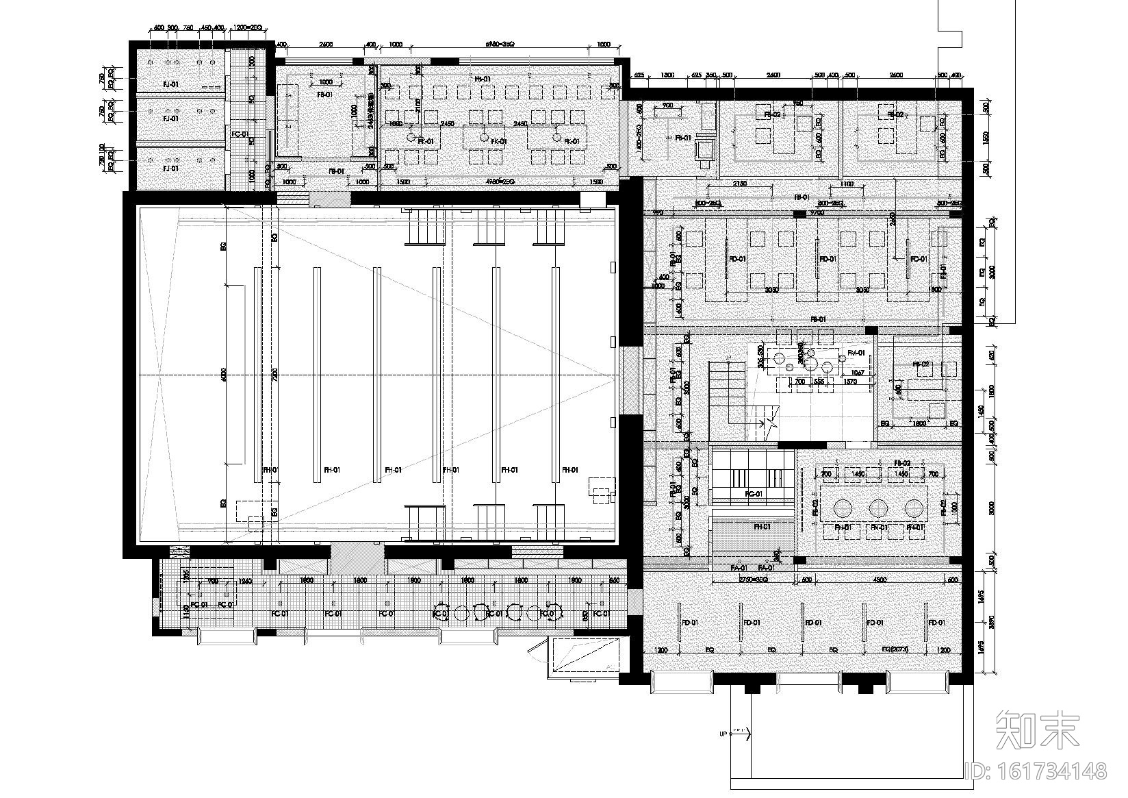 [上海]华谊兄弟办公室设计施工图+设计方案cad施工图下载【ID:161734148】
