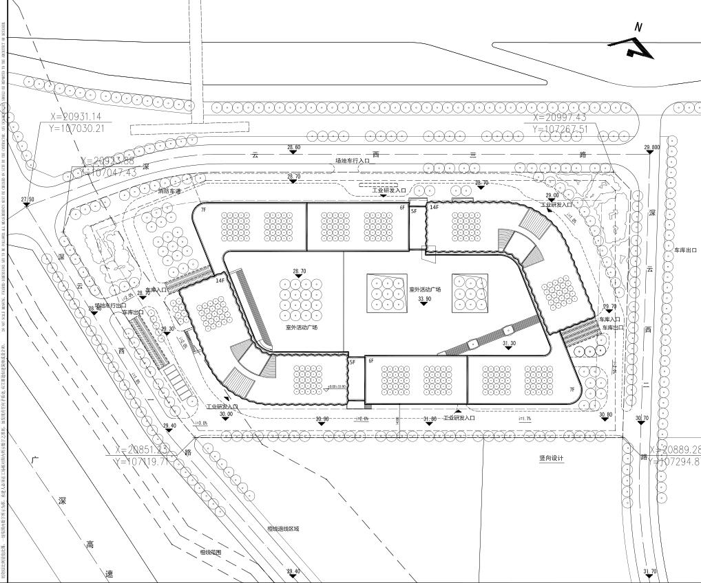 [广东]深圳天健技术中心研发大楼建筑方案设计（PDF+57页...cad施工图下载【ID:168111115】