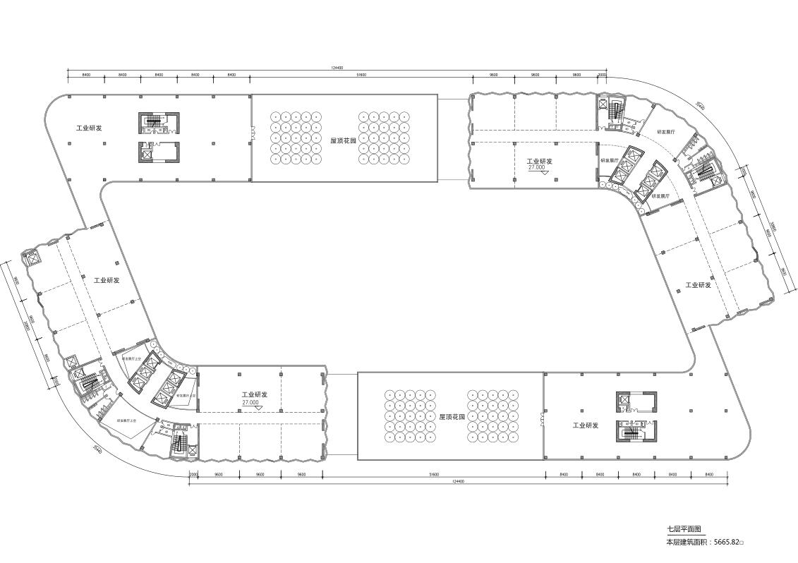 [广东]深圳天健技术中心研发大楼建筑方案设计（PDF+57页...cad施工图下载【ID:168111115】