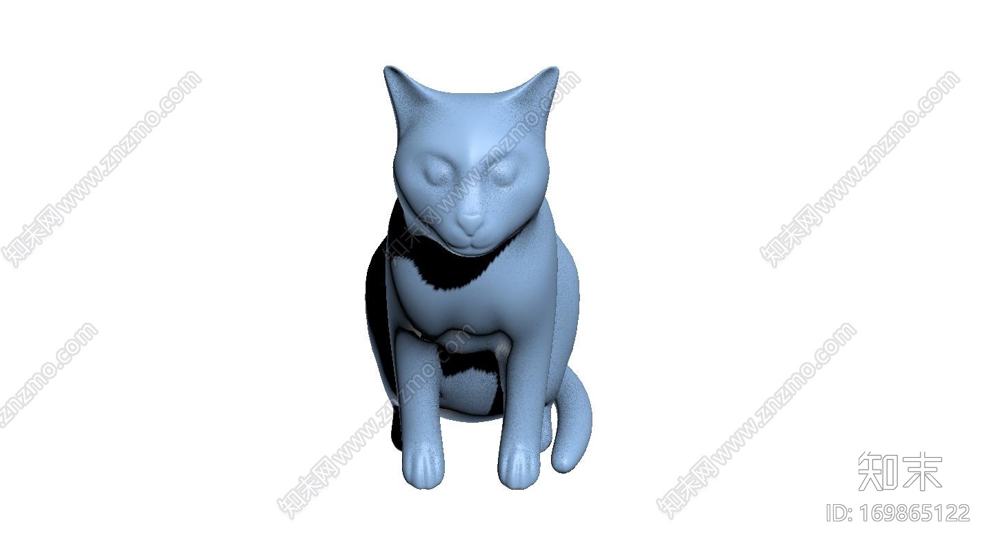 猫3d打印模型下载【ID:169865122】