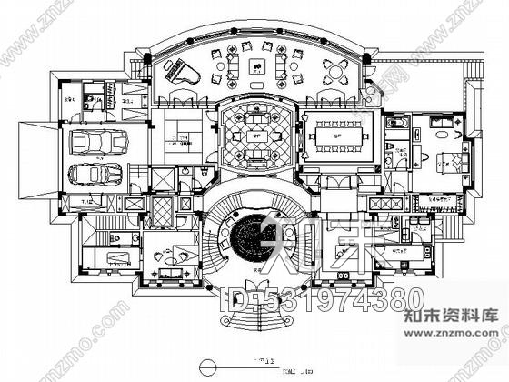 施工图上海郊外自然气息庄园别墅施工图含效果图cad施工图下载【ID:531974380】