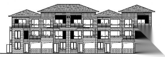 丹堤C区11号楼建筑施工图施工图下载【ID:151392148】