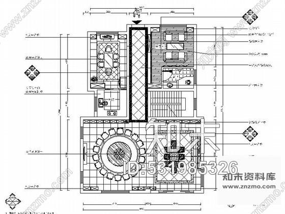 施工图苏州顶级山水独栋中式双层别墅CAD装修图含效果施工图下载【ID:531985326】