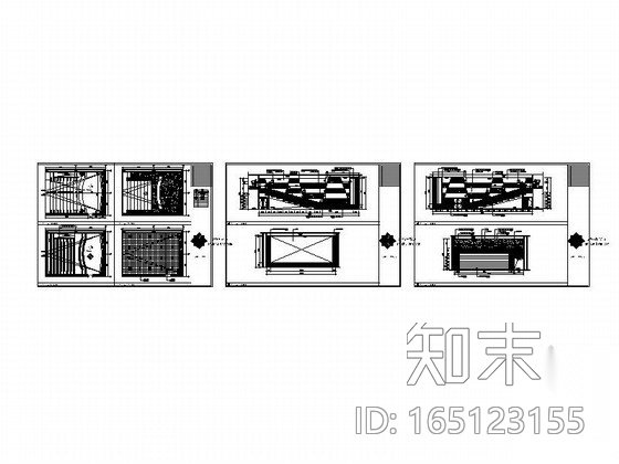 [佛山]某国际电影城1号影厅施工图施工图下载【ID:165123155】